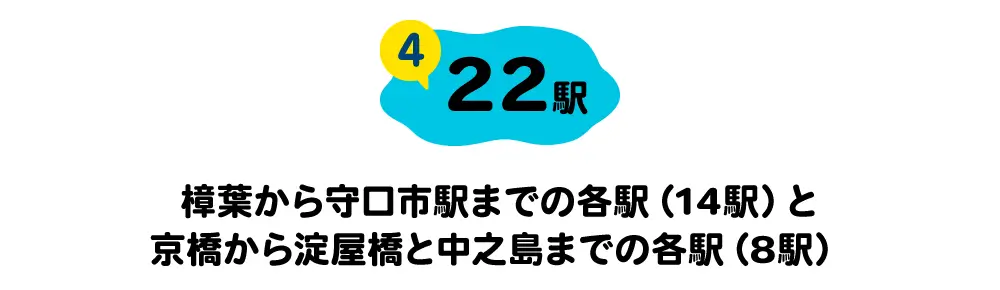 22駅